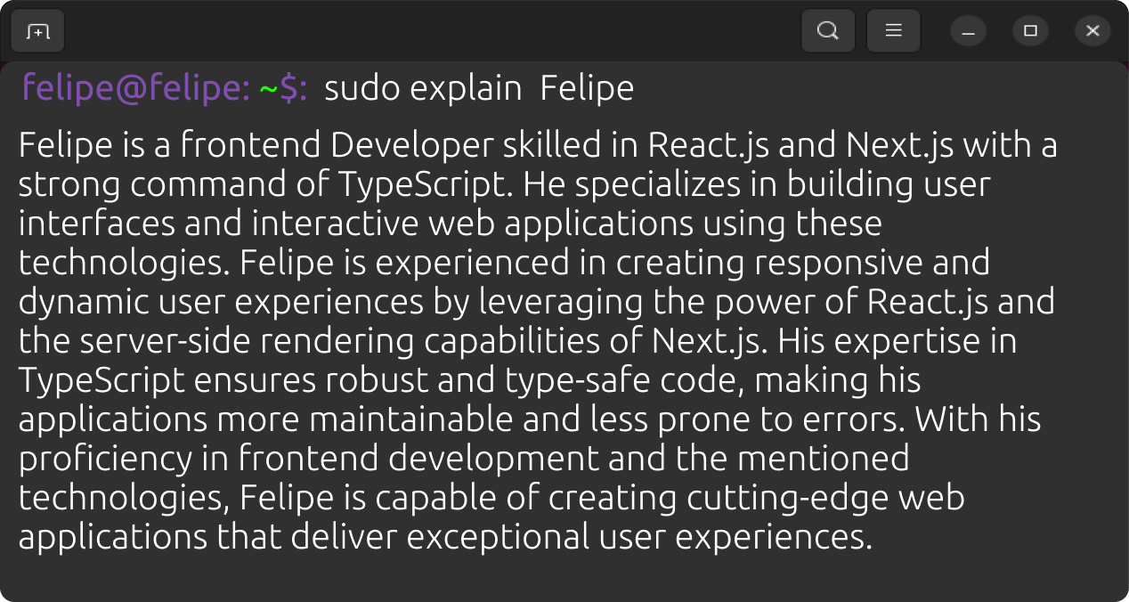 Foto Image de Felipe Medina Frontend Developer, Portafolio de Felipe Medina